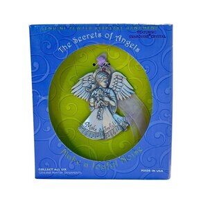 Gloria Duchin Angel Ornament Swarovski Crystal Make A Joyful Noise Vintage